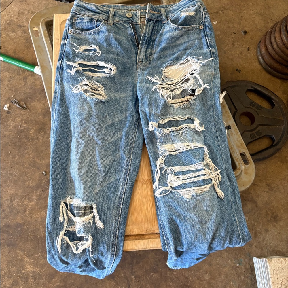 American Eagle Outfitters Light Blue Denim Jeans